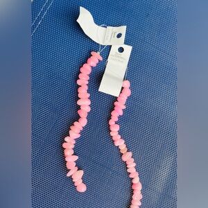 Darice Pink Agate Rose Quartz Strung Semiprecious Beads